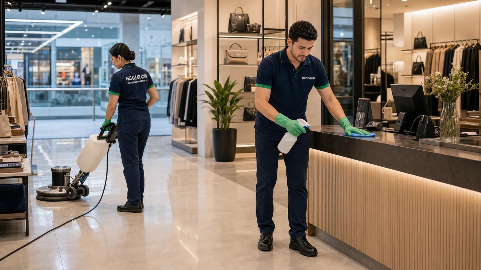 Retail Cleaning commercial cleaning services in Mosman
